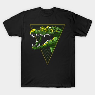 Cyber Crocodile Punk T-Shirt